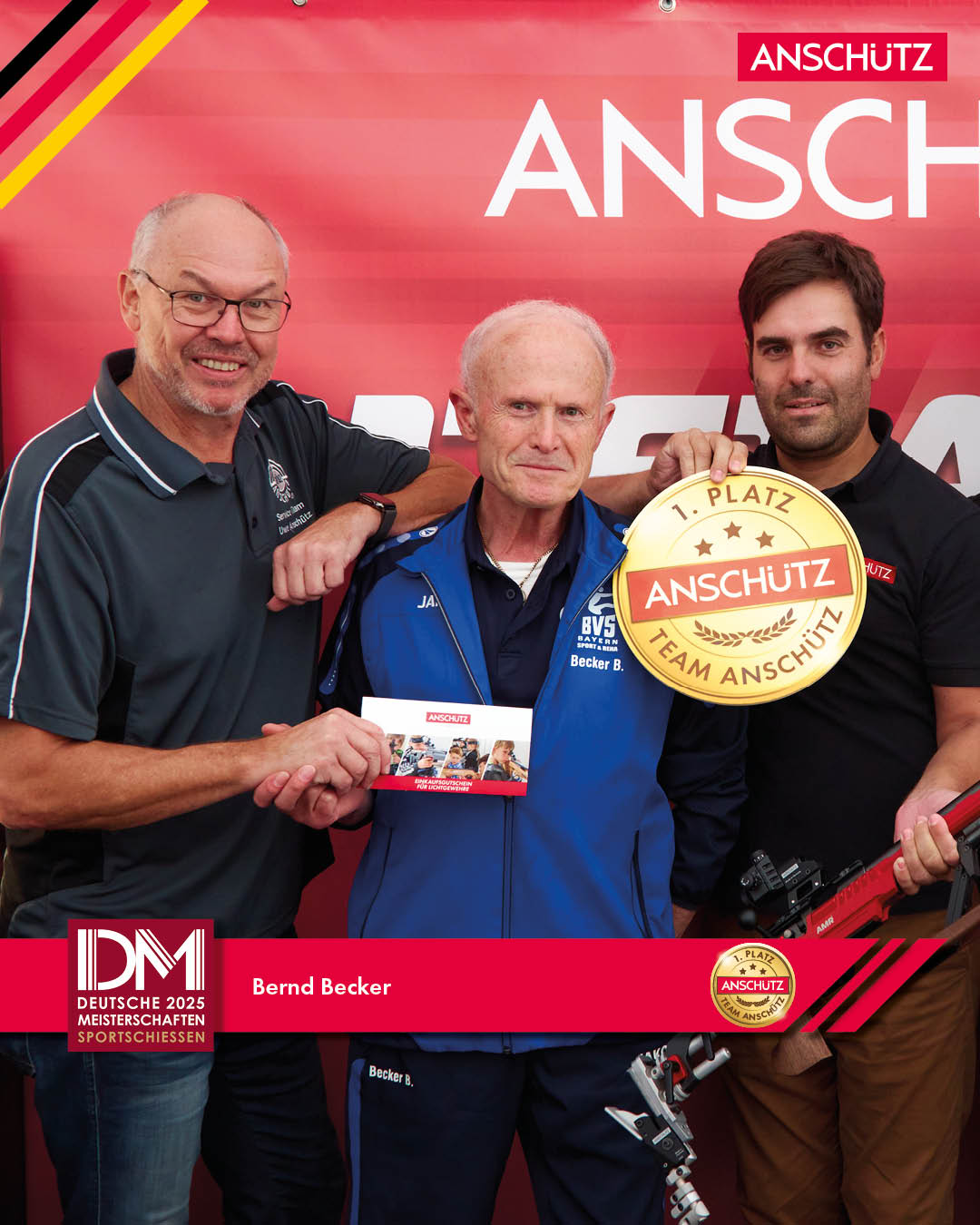 Bernd Becker Gold LG Liegend Para SH2:AB2