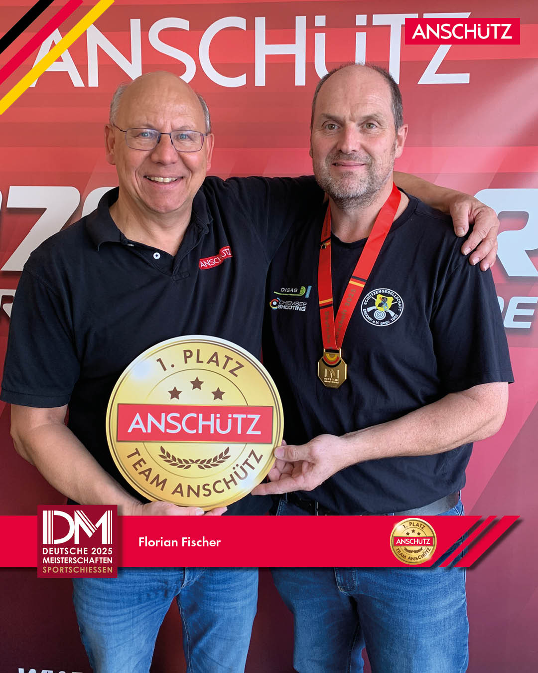 Florian Fischer Gold Luftgewehr Herren 3