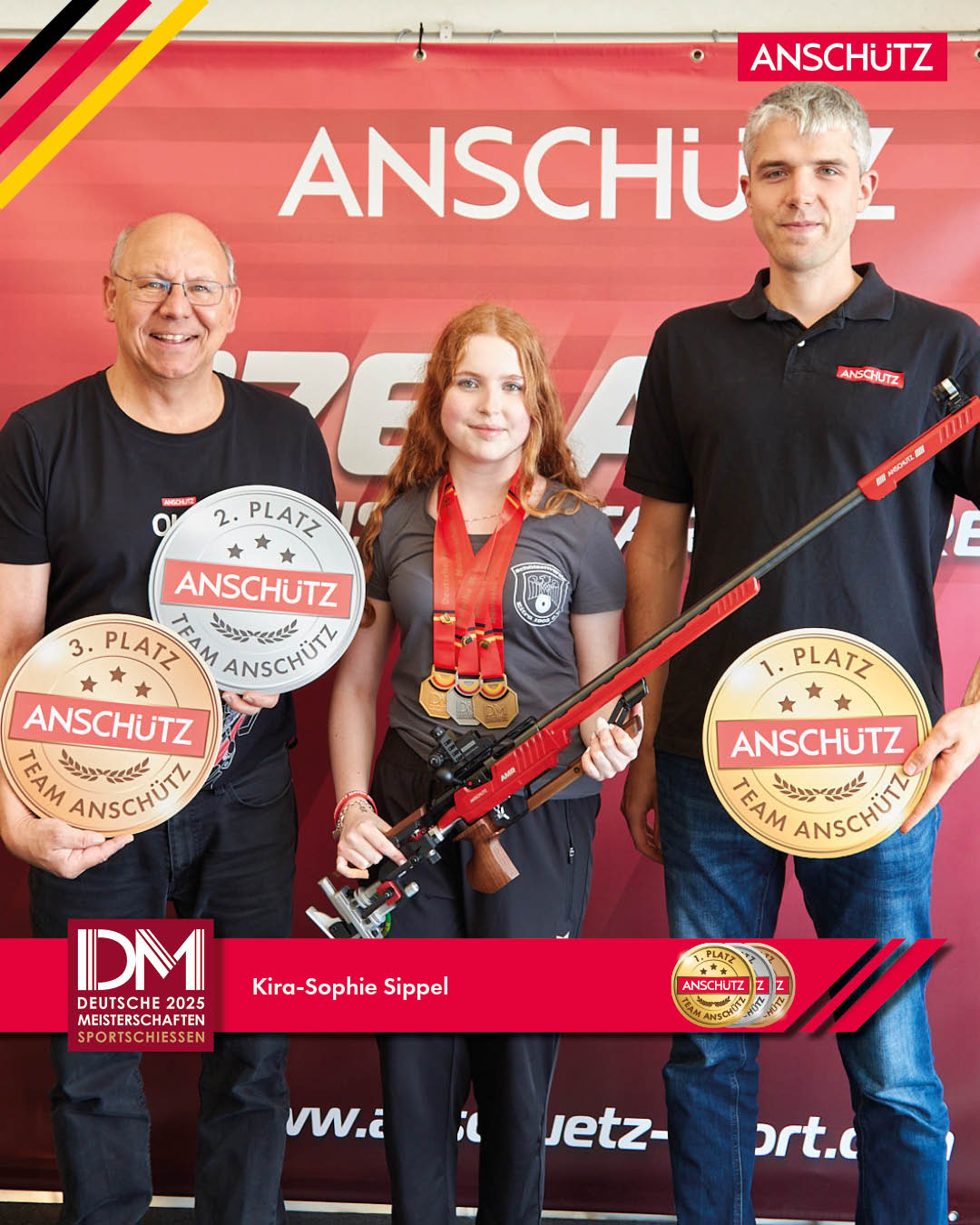 Kira-Sophie Sippel Gold Silber Bronze diverse Disziplinen