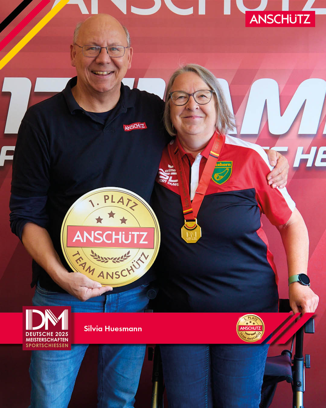 Silvia Huesmann Gold KK Liegend Para SH2:AB2